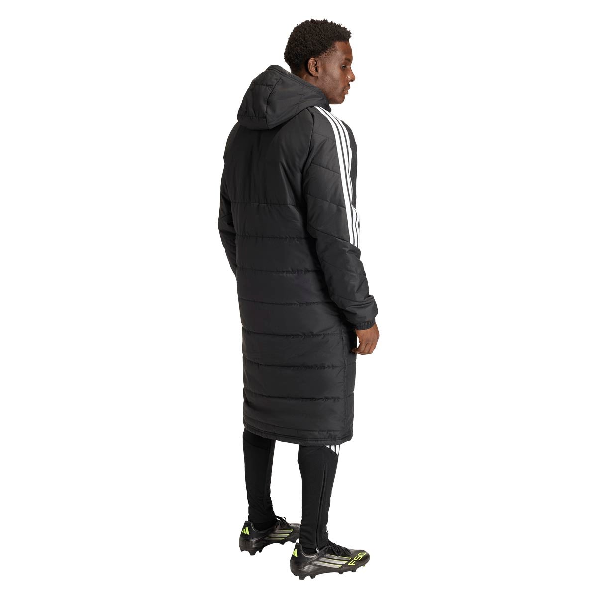 アディダス adidas ティロ26 ロングコート 中綿コート ZR471 側面