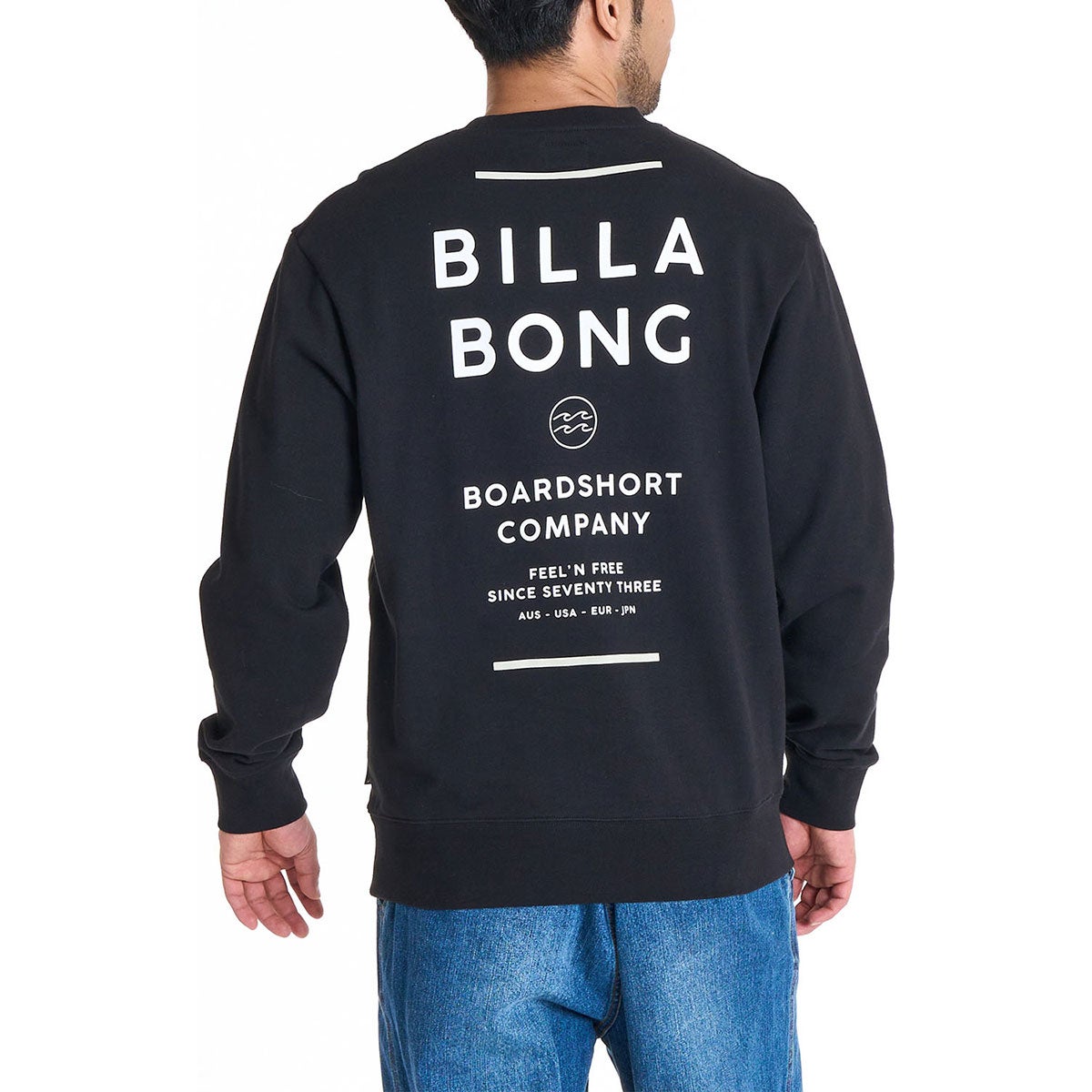 ビラボン BILLABONG SUN BLOCK スウェット トレーナーメンズ BF012001 側面