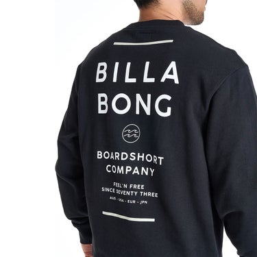 ビラボン BILLABONG SUN BLOCK スウェット トレーナーメンズ BF012001 襟・首元 ディテール
