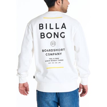 ビラボン BILLABONG SUN BLOCK スウェット トレーナーメンズ BF012001 商品ディテール