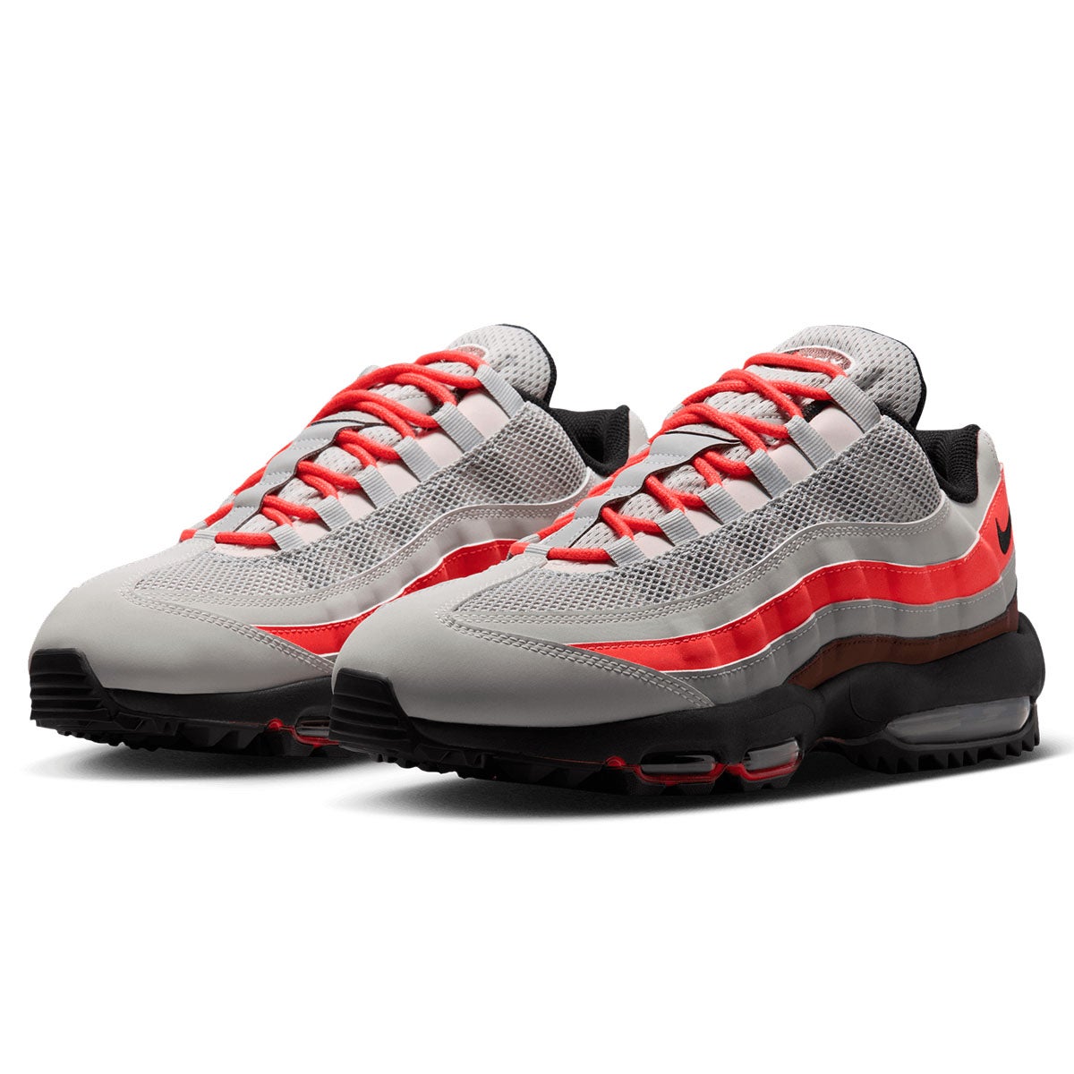 ナイキ NIKE　エア マックス AIR MAX 95G　スパイクレス ゴルフシューズ　HV4696 003 ライトシルバー/スモークグレー