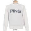 ピン PING　メンズ 軽量 ビッグロゴ 長袖 クルーネック ニット プルオーバー 621-3270803 詳細8