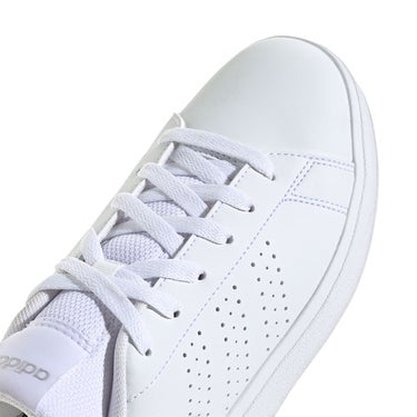 アディダス adidas アドバンコート ベース 2.0 / ADVANCOURT Base 2.0 シューズＷ ホワイト IG9194 アッパー ディテール