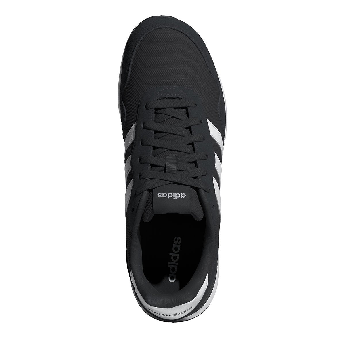 アディダス adidas ラン 60s 4.0 シューズ シューズ ブラック JR6622 上面