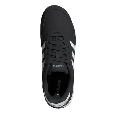 アディダス adidas ラン 60s 4.0 シューズ シューズ ブラック JR6622 上面