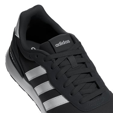 アディダス adidas ラン 60s 4.0 シューズ シューズ ブラック JR6622 アッパー ディテール