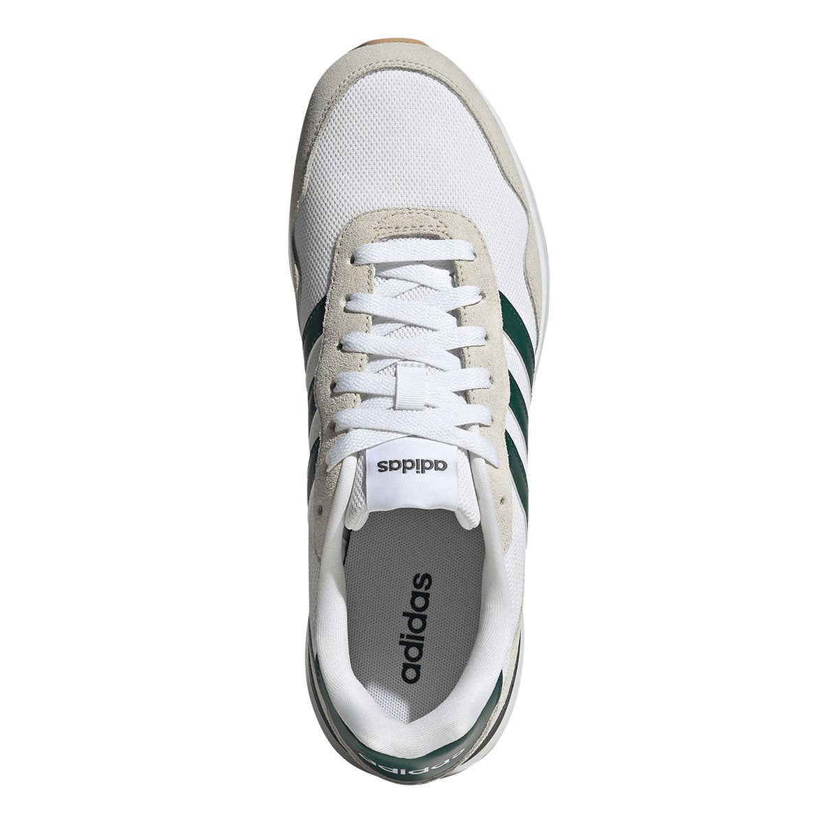 アディダス adidas ラン 60s 4.0 シューズ ホワイト JS1001 上面