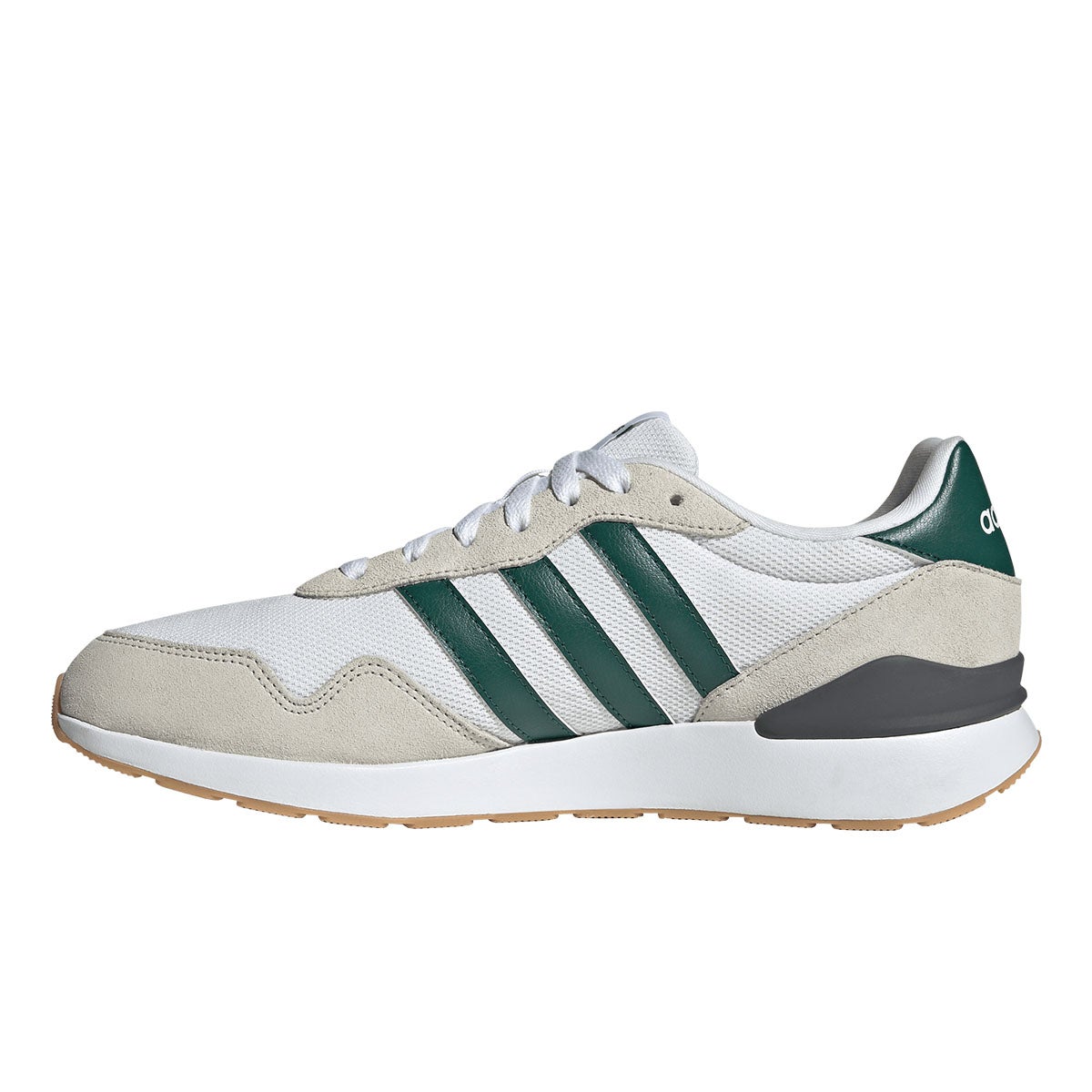 アディダス adidas ラン 60s 4.0 シューズ ホワイト JS1001 反対側側面