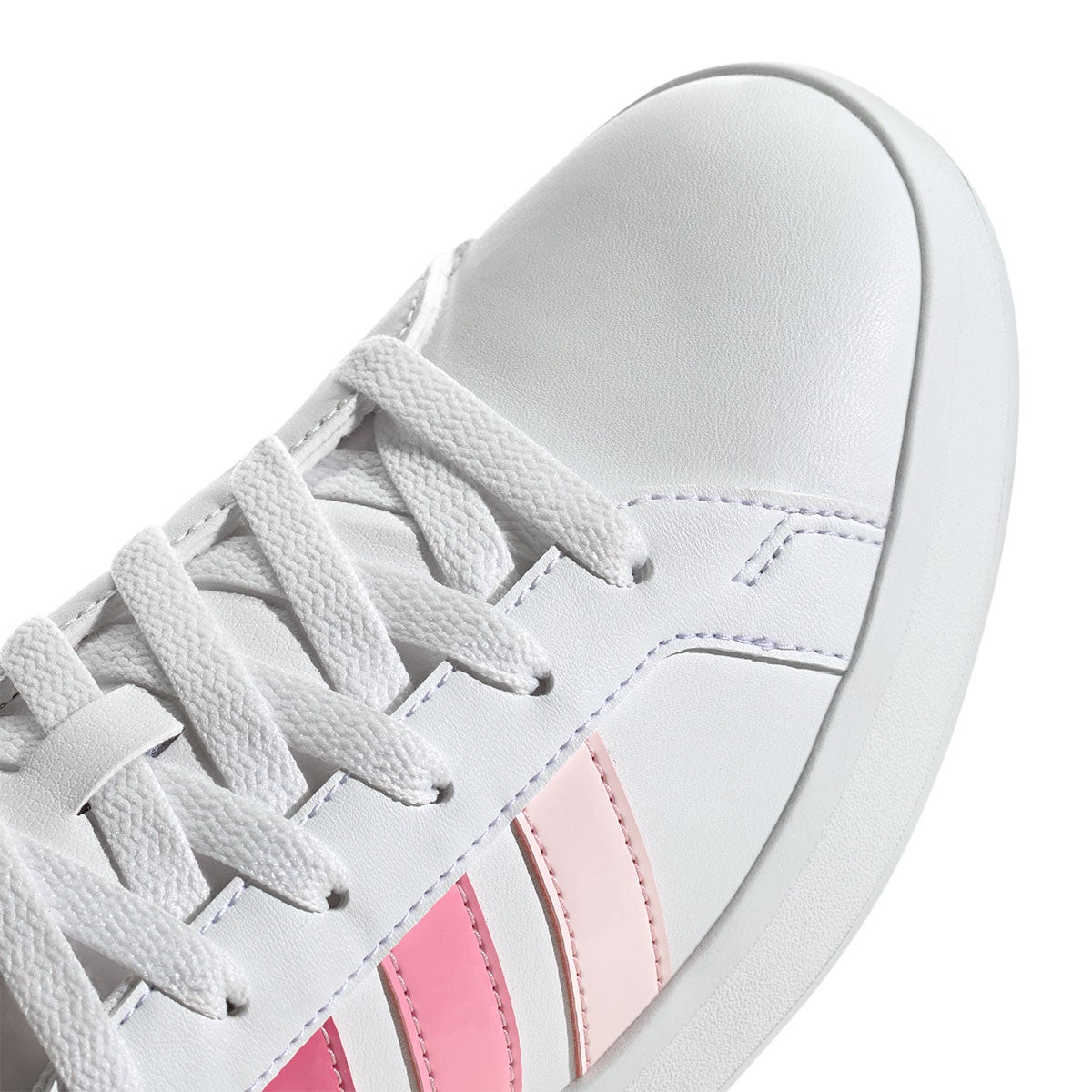 アディダス adidas グランドコート3.0ジュニア / Grand Court 3.0 Junior シューズ ホワイト KJ4368 アッパー ディテール