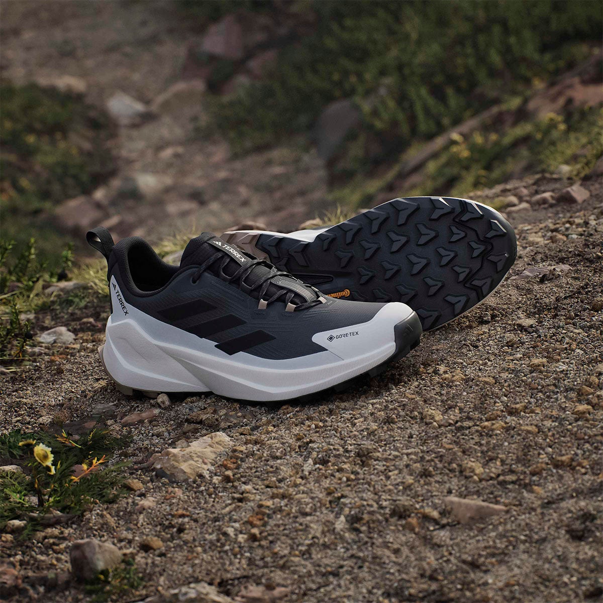 アディダス adidas テレックス トレイルメーカー 2 GORE-TEX ハイキング / Terrex Trailmaker 2 GORE-TEX Hiking シューズ ホワイト JR6576 使用イメージ