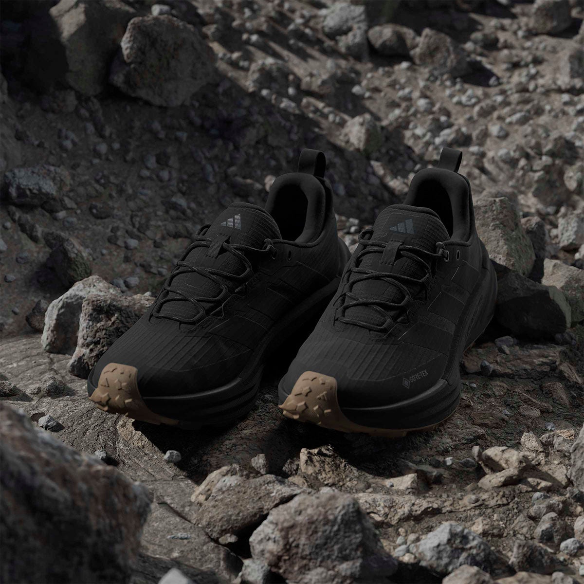 アディダス adidas テレックス フリーハイカー 2.0 ロー Gore-Tex ハイキング / TERREX FREE HIKER 3 Low GORE-TEX Hiking トレッキングシューズ ブラック HQ9292 使用イメージ