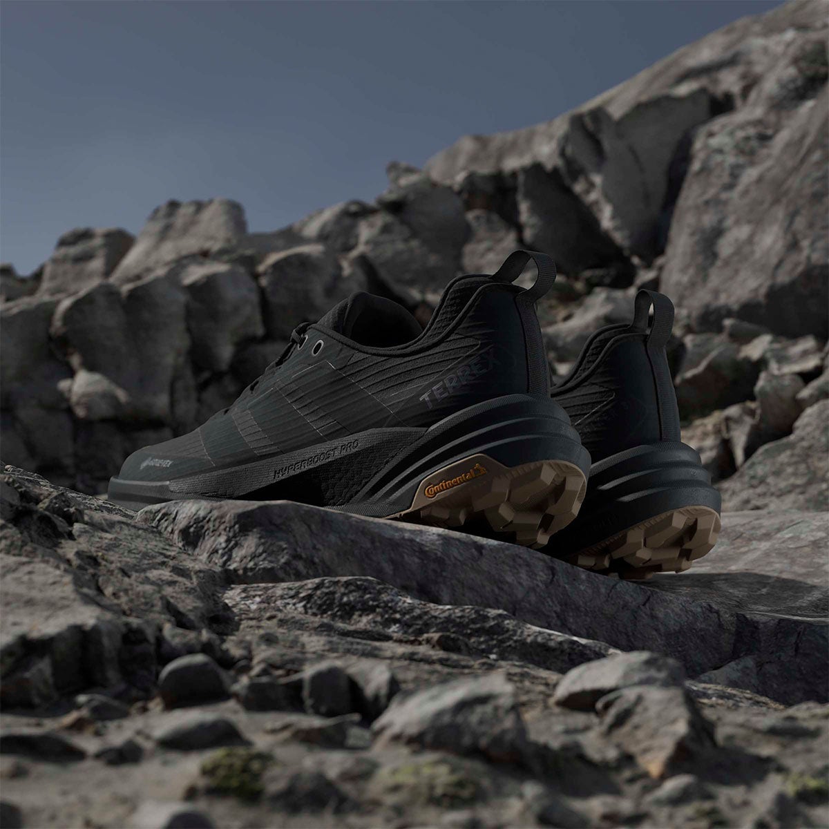 アディダス adidas テレックス フリーハイカー 2.0 ロー Gore-Tex ハイキング / TERREX FREE HIKER 3 Low GORE-TEX Hiking トレッキングシューズ ブラック HQ9292 使用イメージ