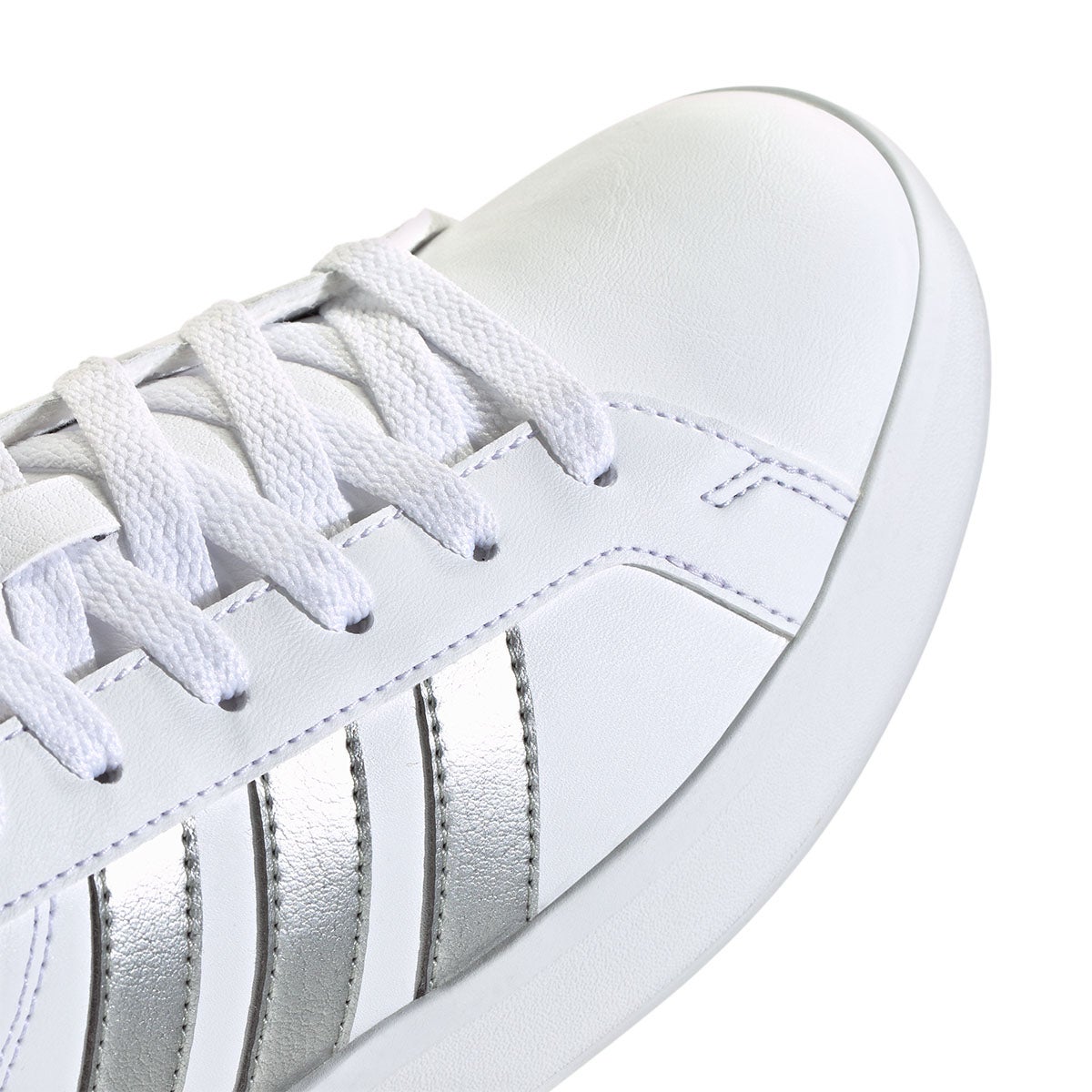 アディダス adidas グランドコート3.0ジュニア / Grand Court 3.0 Junior シューズ ホワイト JP9363 アッパー ディテール