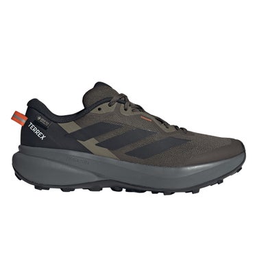 アディダス adidas Terrex トレースファインダー プラス GORE-TEX トレイルランニング / Terrex Tracefinder Plus GORE-TEX Trail Running トレッキングシューズ カーキグリーン JQ1965 側面
