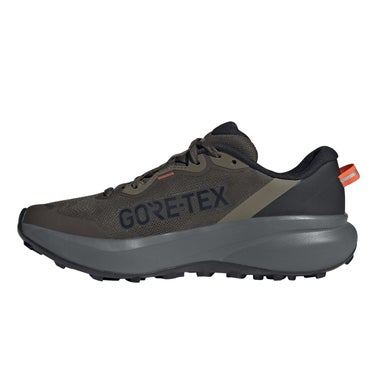 アディダス adidas Terrex トレースファインダー プラス GORE-TEX トレイルランニング / Terrex Tracefinder Plus GORE-TEX Trail Running トレッキングシューズ カーキグリーン JQ1965 反対側側面