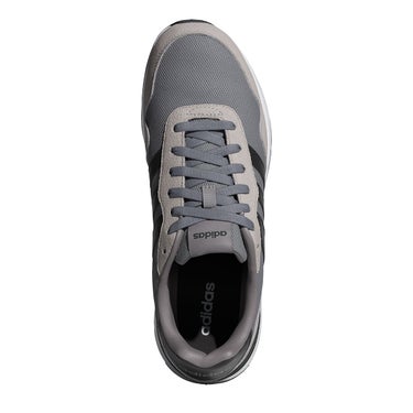 アディダス adidas ラン 60s 4.0 / Run 60s 4.0 シューズ グレー JR6624 上面