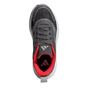 アディダス adidas TENSAUR ラン 4.0 ジュニア / TENSAUR RUN 4.0 JUNIOR シューズ グレー KI0104 上面
