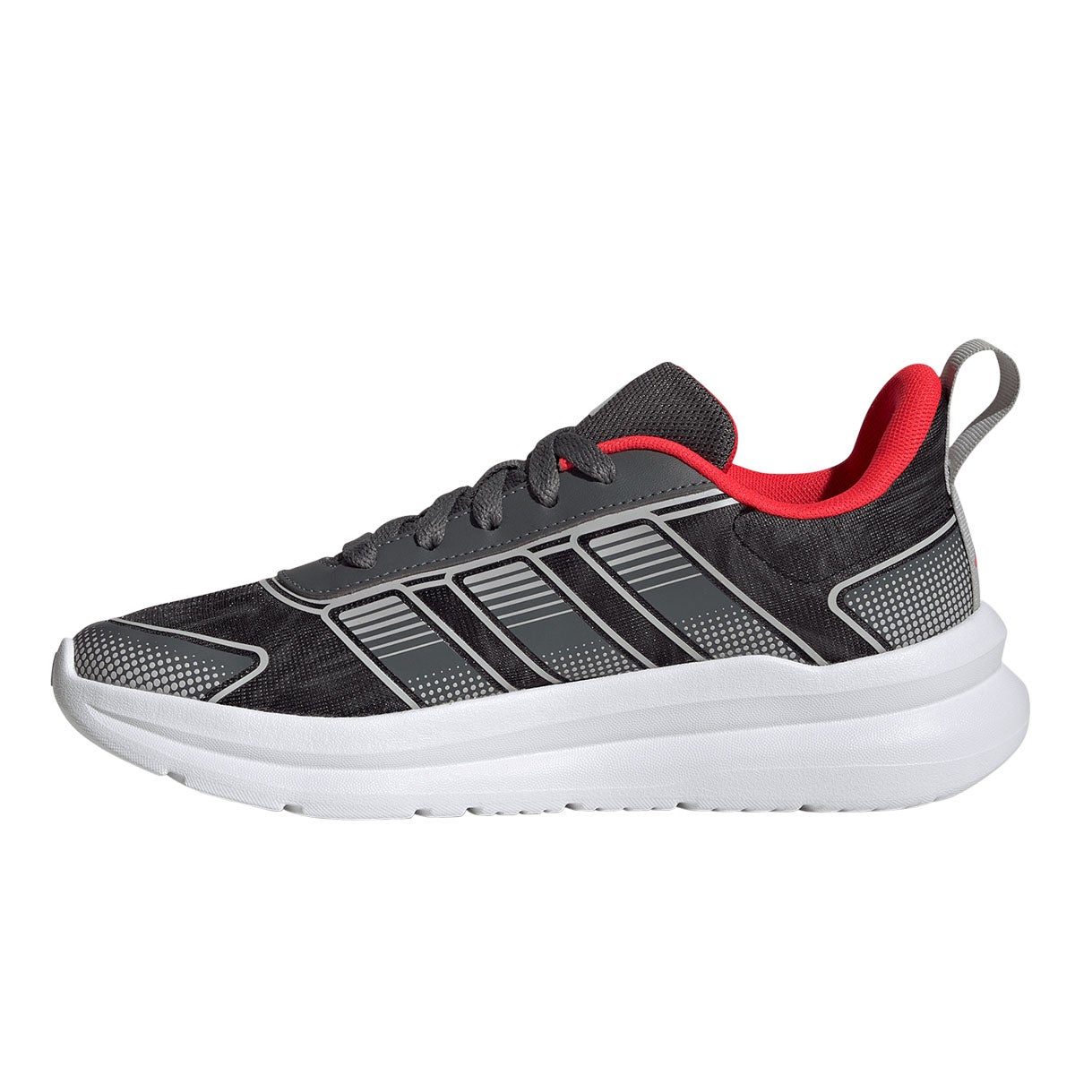 アディダス adidas TENSAUR ラン 4.0 ジュニア / TENSAUR RUN 4.0 JUNIOR シューズ グレー KI0104 反対側側面