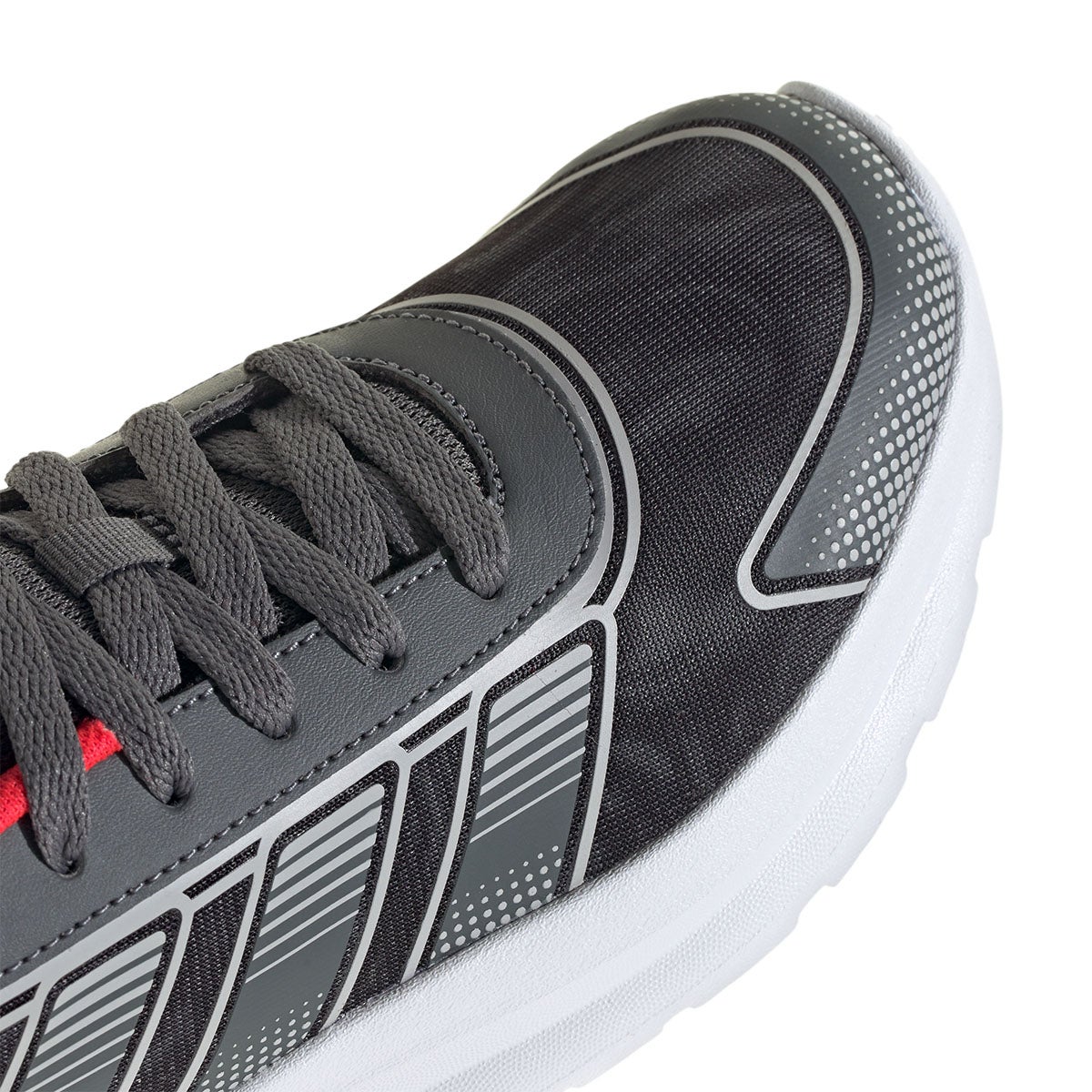アディダス adidas TENSAUR ラン 4.0 ジュニア / TENSAUR RUN 4.0 JUNIOR シューズ グレー KI0104 アッパー ディテール