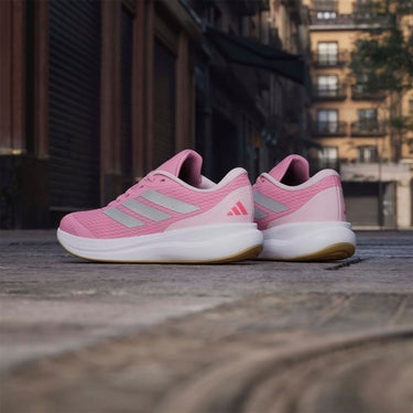アディダス adidas Runfalcon 6 Junior Shoes シューズ ピンク KI1786 使用イメージ
