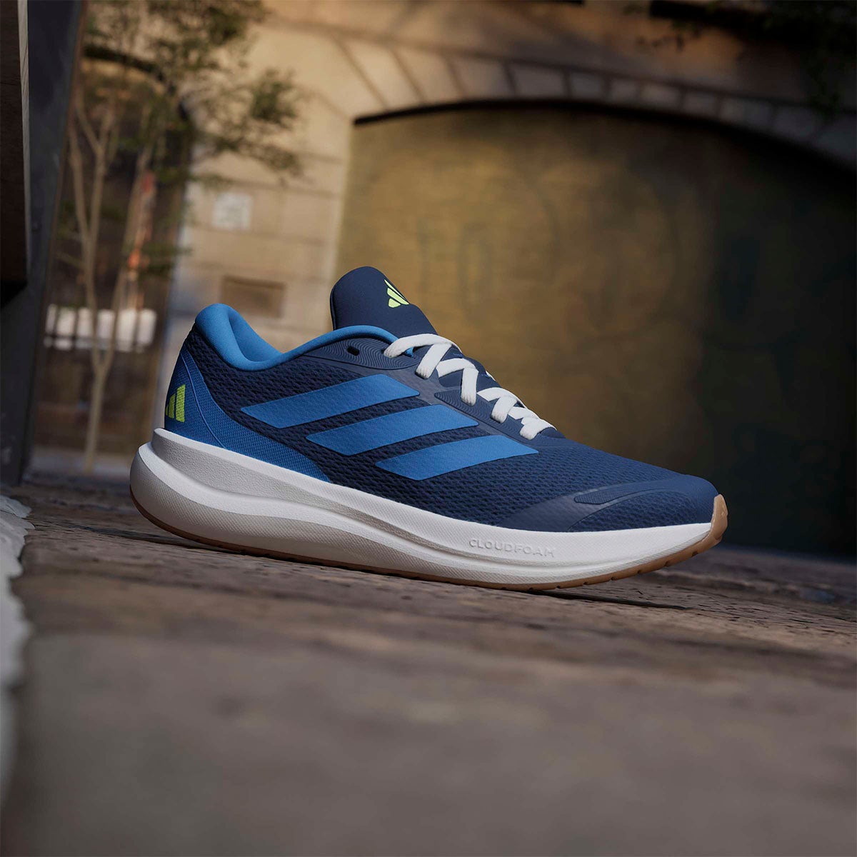 アディダス adidas Runfalcon 6 Junior Shoes シューズ ネイビー KI1789 使用イメージ