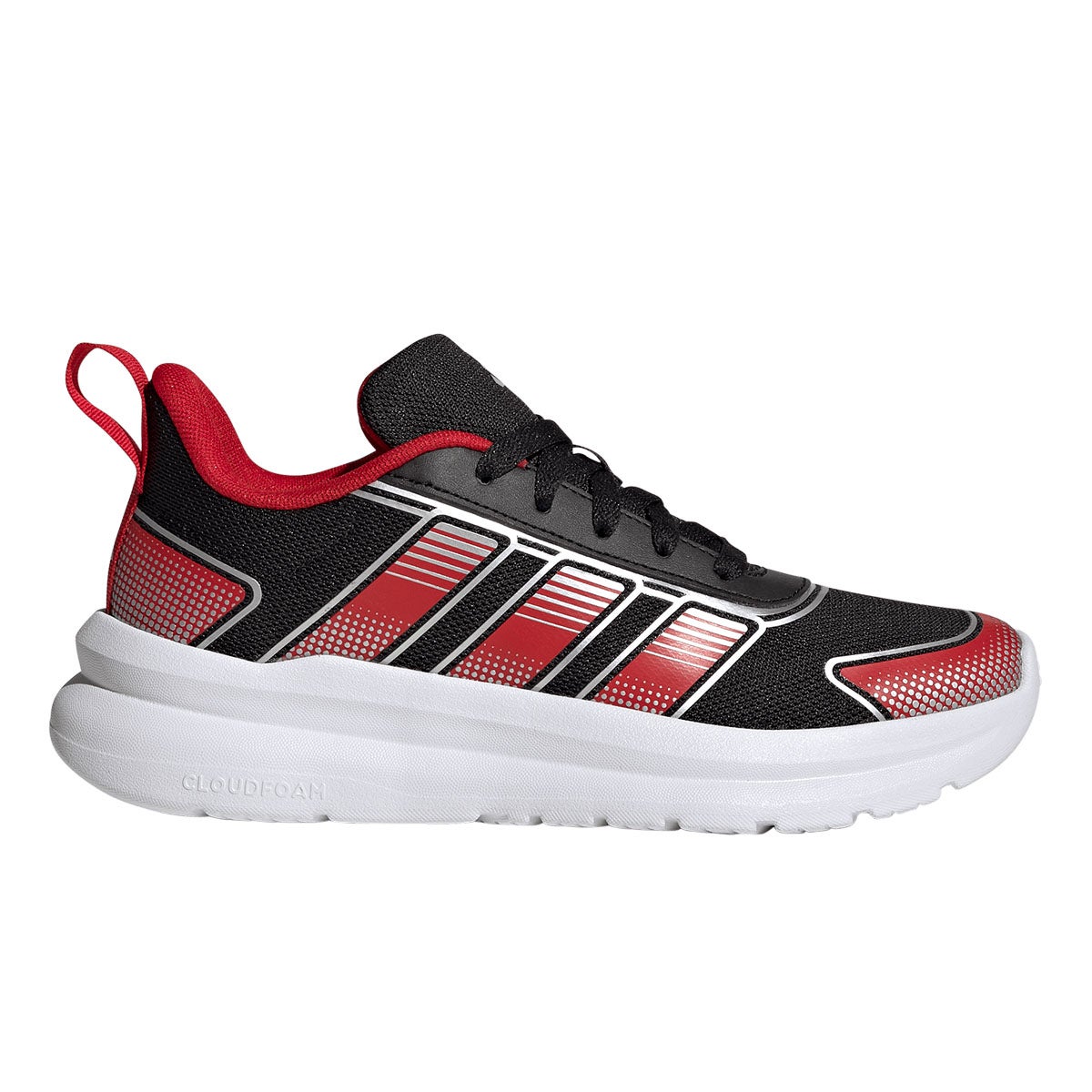 アディダス adidas TENSAUR RUN 4.0 SHOES JUNIOR シューズ ブラック KI7026 側面