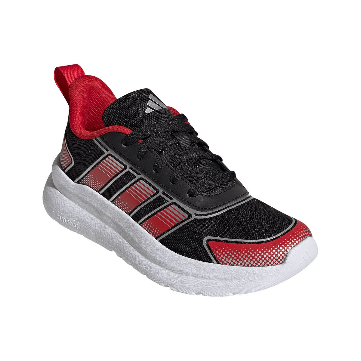 アディダス adidas TENSAUR RUN 4.0 SHOES JUNIOR シューズ ブラック KI7026 ヒール