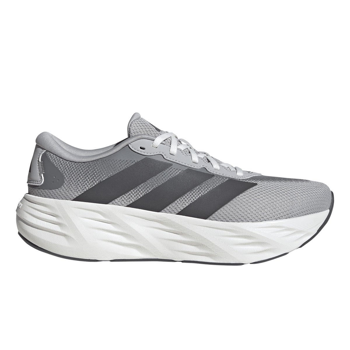アディダス adidas GLX 8 アセンド ランニング / GALAXY 8 ASCEND RUNNING ランニングシューズ グレー KI7998 側面