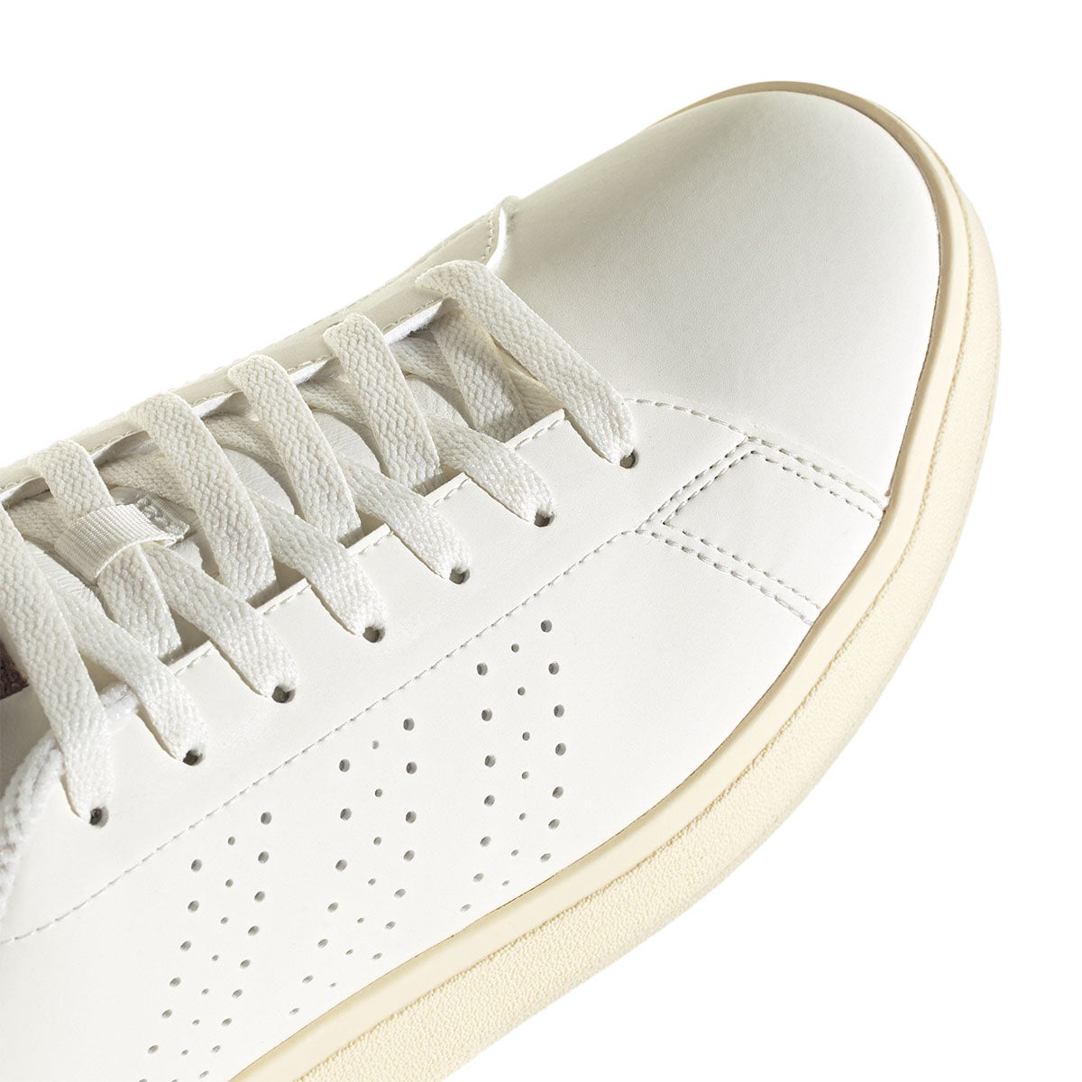 アディダス adidas アドバンコート ベース 2.0 / ADVANTAGE BASE 2.0 シューズ ホワイト KJ2151 アッパー ディテール