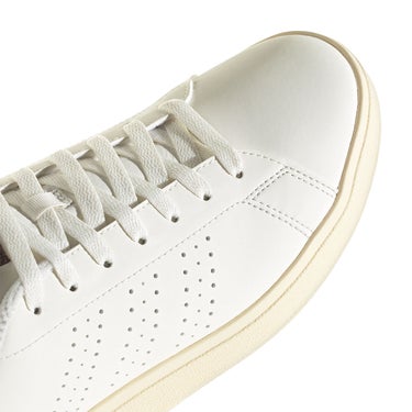 アディダス adidas アドバンコート ベース 2.0 / ADVANTAGE BASE 2.0 シューズ ホワイト KJ2151 アッパー ディテール
