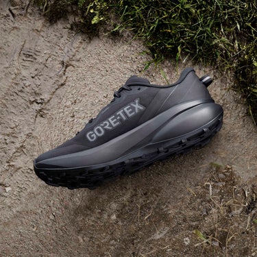 アディダス adidas Terrex トレースファインダー プラス GORE-TEX トレイルランニング / Terrex Tracefinder Plus GORE-TEX Trail Running トレッキングシューズ ブラック KJ3792 使用イメージ