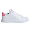 アディダス adidas アドバンコート ベース 2.0 キッズ / ADVANCOURT Base 2.0 Kids シューズ ホワイト KJ4247 側面