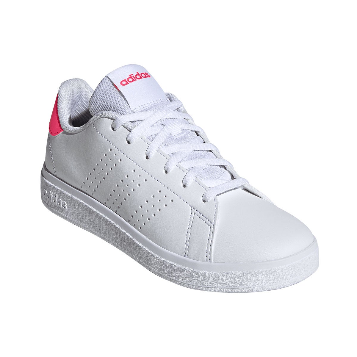 アディダス adidas アドバンコート ベース 2.0 キッズ / ADVANCOURT Base 2.0 Kids シューズ ホワイト KJ4247 ヒール