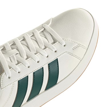 アディダス adidas グランドコートベース3.0 / GRAND COURT BASE 3.0 シューズ ホワイト KK4805 アッパー ディテール
