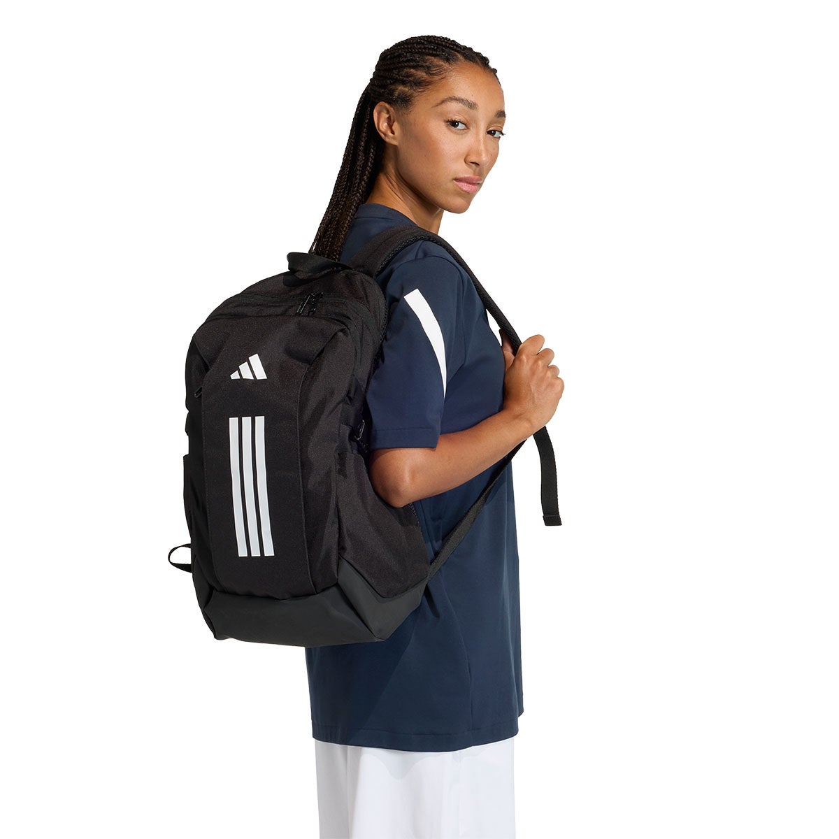 アディダス adidas アディダス パワー バックパック ブラック QY723 JZ2308 背面パネル ディテール