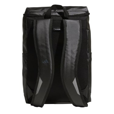 アディダス adidas ライナー ロゴ スクエア バックパック ブラック TC657 KV3973 背面