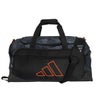 アディダス adidas トレーニング ディフェンダー グラフィック ダッフルバッグ ミディアム ブラック KT0657 正面