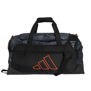 アディダス adidas トレーニング ディフェンダー グラフィック ダッフルバッグ ミディアム ブラック KT0657 正面