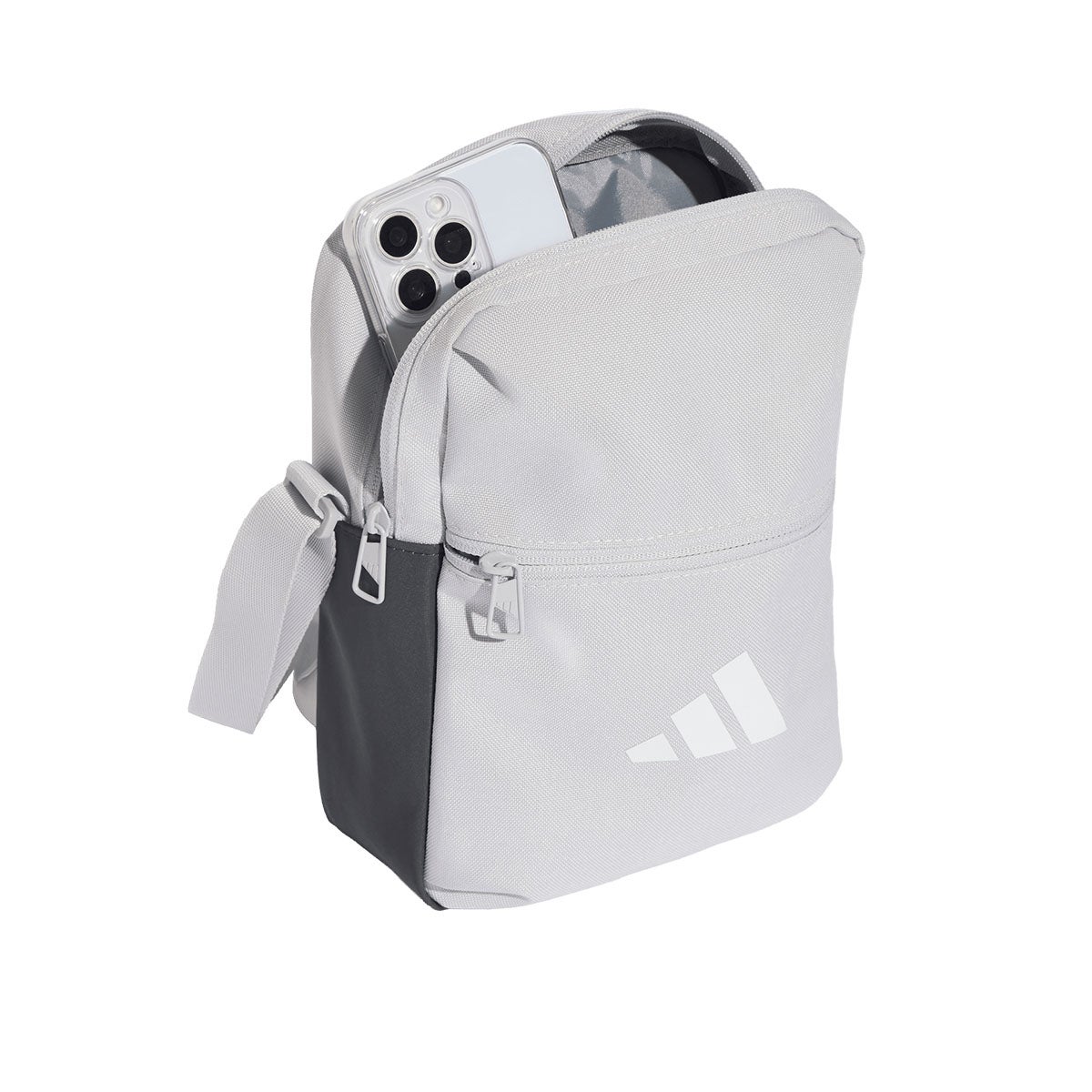 アディダス adidas エッセンシャルズ オーガナイザー グレー KLA38 KF9734 収納部・内装