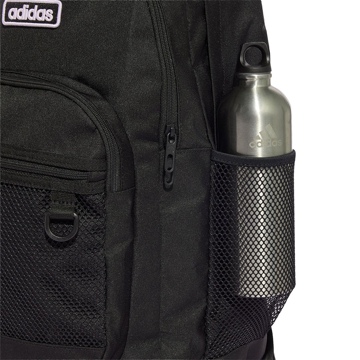 アディダス adidas バック トゥ スクール バックパック リニアロゴ ブラック MLY10 KV8302 収納イメージ