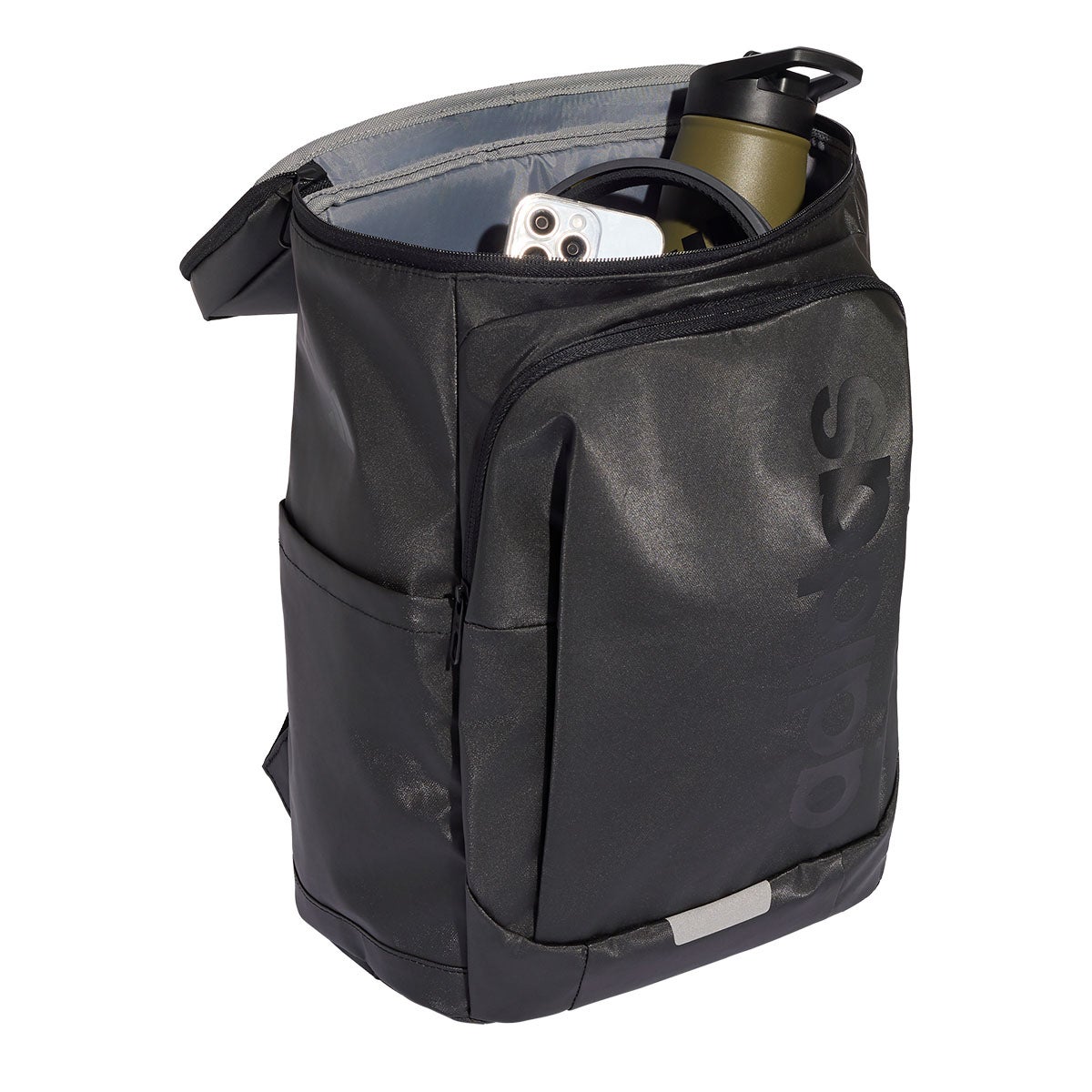 アディダス adidas LINER SQUARE BACKPACK 23L ブラック NQ156 KX7642 収納部・内装