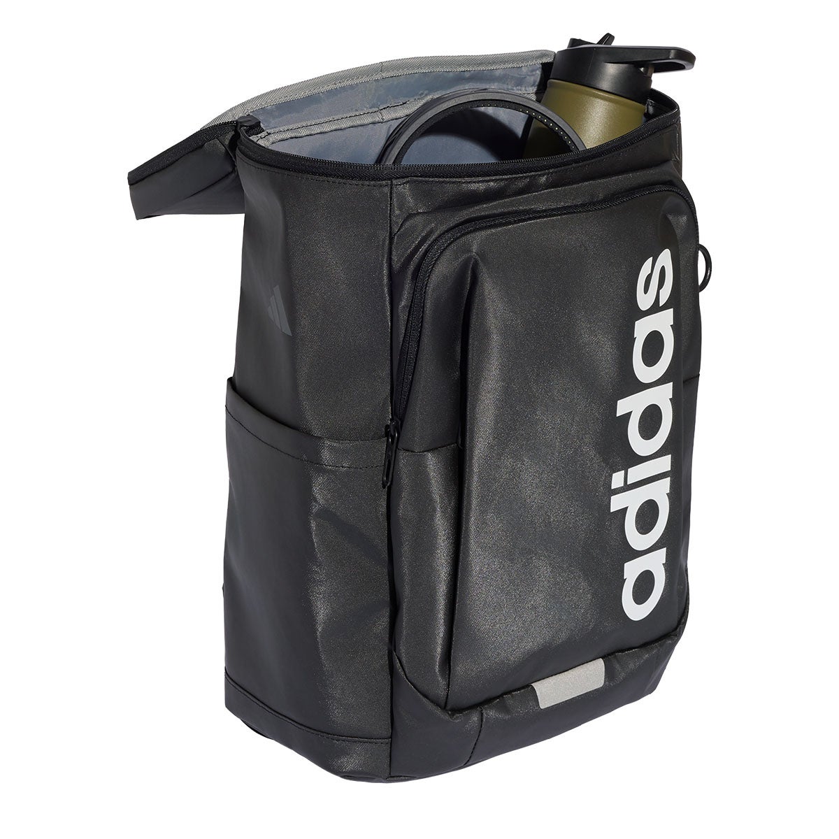 アディダス adidas LINER SQUARE BACKPACK 23L ブラック NQ156 KX7643 収納部・内装