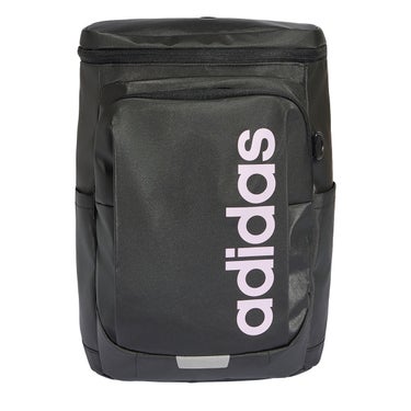 アディダス adidas LINER SQUARE BACKPACK 23L ブラック NQ156 KX7644 正面