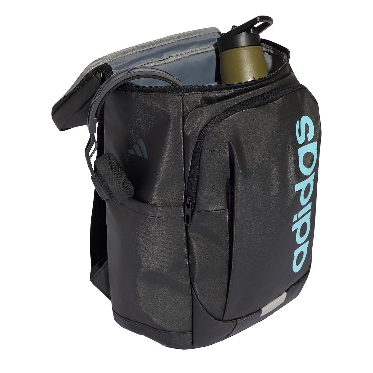 アディダス adidas LINER SQUARE BACKPACK 23L ブラック NQ156 KX7645 収納部・内装