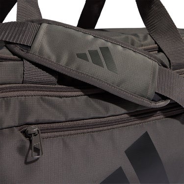 アディダス adidas トレーニング ディフェンダー ダッフル バッグ（S） グレー QU524 KC6757 ポケット ディテール