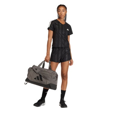 アディダス adidas トレーニング ディフェンダー ダッフル バッグ（S） グレー QU524 KC6757 ストラップ ディテール