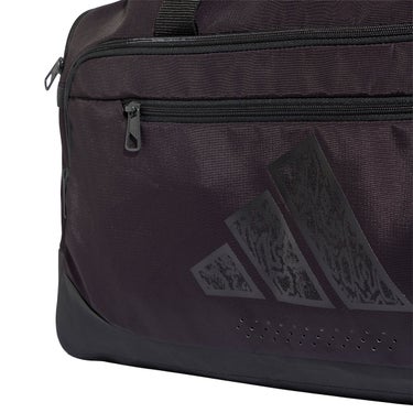 アディダス adidas トレーニング ディフェンダー グラフィック ダッフル バッグ スモール ブラック KT0651 ポケット ディテール