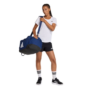 アディダス adidas トレーニング ディフェンダー ダッフルバッグ ミディアム ブルー KC6751 ストラップ ディテール