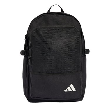 アディダス adidas ユーティリティ マルチ ポケット バックパック ブラック W9756 KQ8538 正面