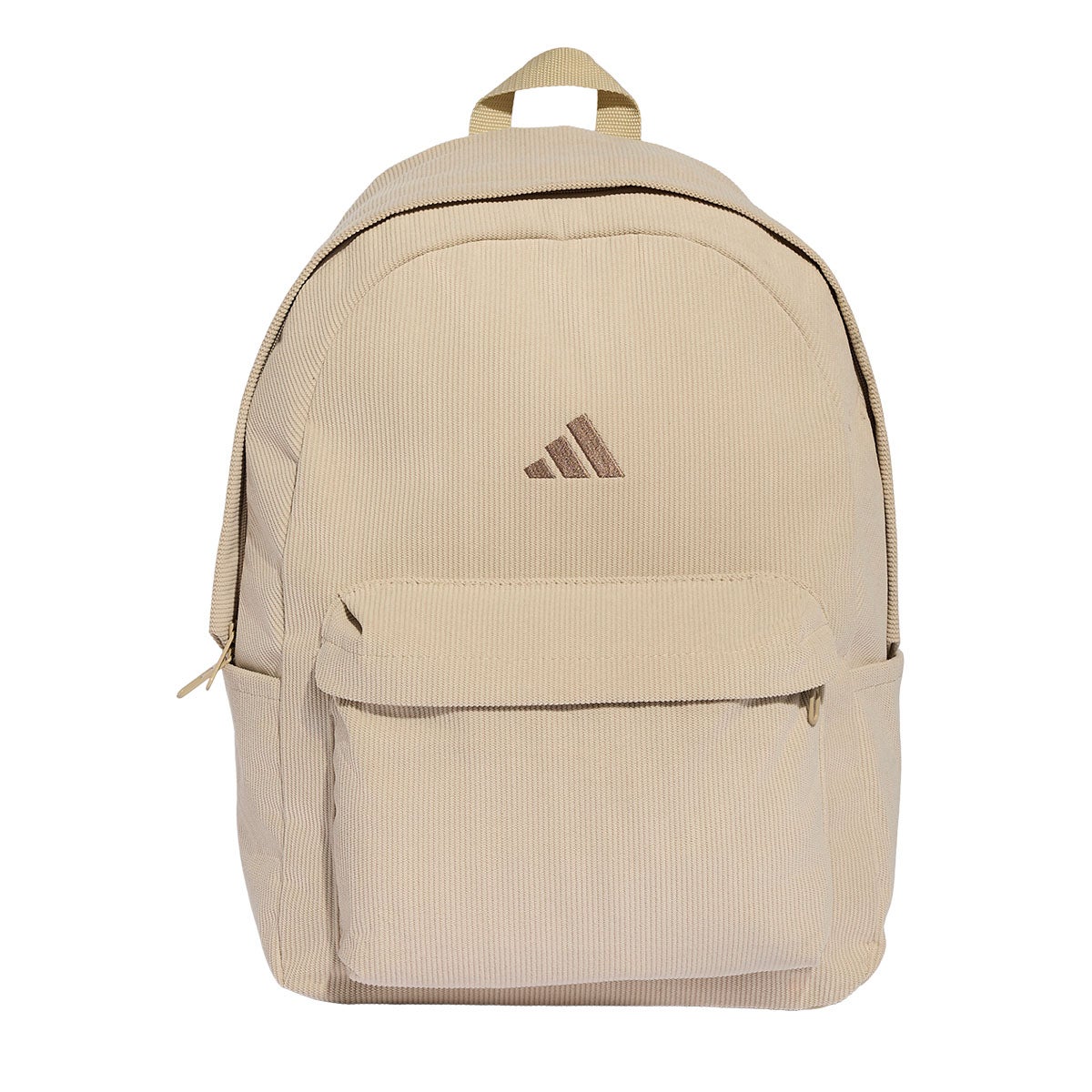 アディダス adidas エッセンシャルズ マテリアル バックパック ベージュ WM080 KH4601 正面